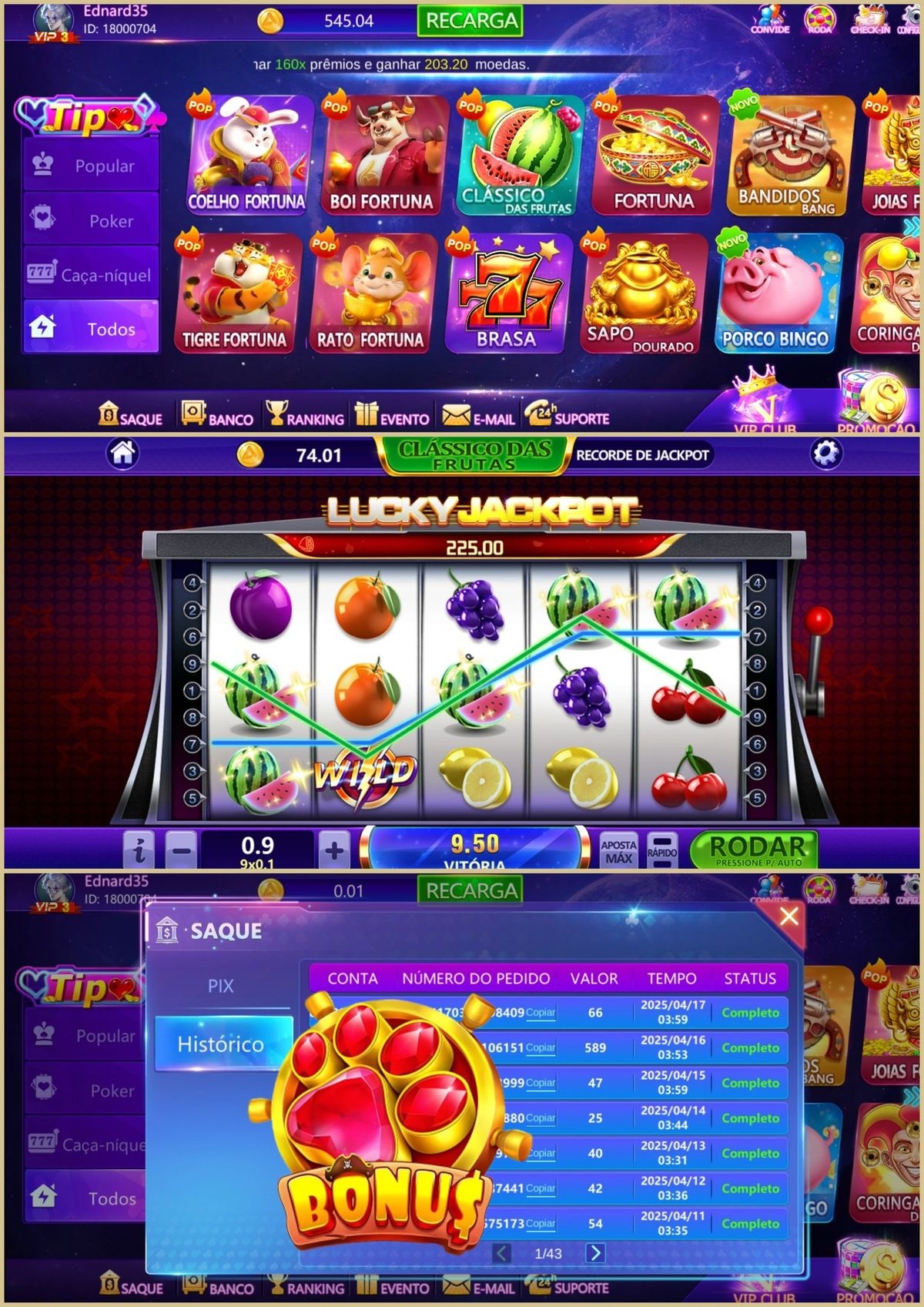 Lucky Days game