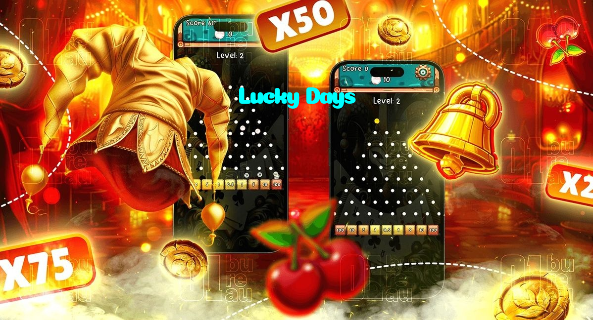 Lucky Days خوش آمدید بونس +600% پیشکش موبائل ایپ کے پروموشن سیکشن میں دکھائی دیتی ہے۔
